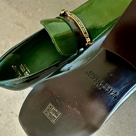 MARC JACOBS Uptown loafers [NEW] - GREEN - Size 36; I’m usually a size 37 - Picture 7 of 8